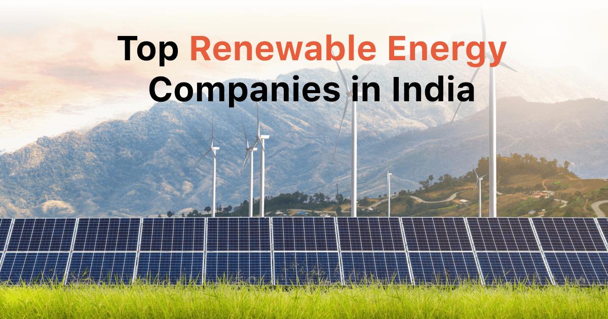 Top Renewable Energy Companies in India